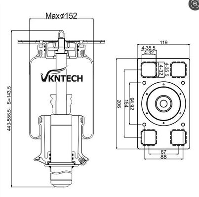 ΑΕΡΙΚΗ ΠΕΡΙΛΗΣΗ ΚΑΒΑΝΙΑΣ 3806428C91 αντικαταστάθηκε από 1S3050 INTERNATIONAL 3806428C91