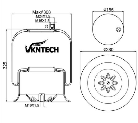 ΑΕΡΟΣΥΜΠΙΕΣΗ ΦΟΡΤΗΓΟΥ ΓΙΑ MERCEDES BENZ A 974.320.04.17 A 946.320.04.17 Contitech 4757NP09 Dunlop D13T02 Goodyear 9520 CF Gomma 1VSC30026 206786 ΑΝΤΙΚΑΤΑΣΤΑΘΗΚΕ ΑΠΟ VKNTECH 1K4757-3