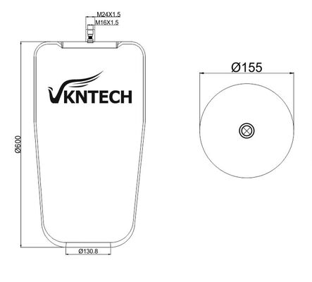 ΑΕΡΟΣΥΜΠΙΕΣΤΗΣ ΦΟΡΤΗΓΟΥ ΓΙΑ MERCEDES BENZ A 946.328.00.21 Contitech 4838N ΑΝΤΙΚΑΤΑΣΤΑΣΗ ΑΠΟ VKNTECH 1K4838 ΧΩΡΙΣ ΕΜΒΟΛΟ