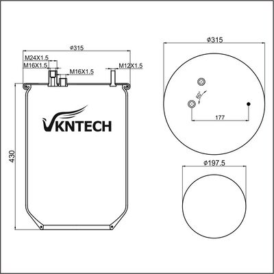 ΑΕΡΙΚΗ ΠΡΟΣΥΡΓΗ ΤΡΑΚΙΟΥ 15709 V.I 5.010.211.724 Contitech 902MB αντικαταστάθηκε από VKNTECH 1K7013 Χωρίς έμβολο