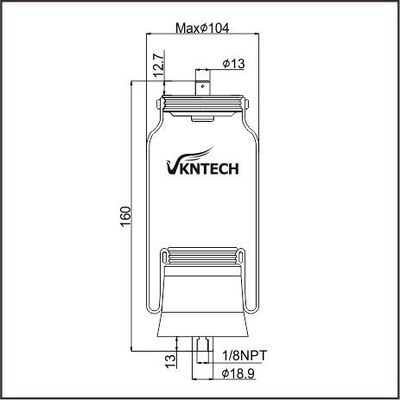 Εθνικό κάθισμα 324662-01 Firestone W02-358-7058 W02-N9-7058 αντικαταστάθηκε από VKNTECH 1S7058