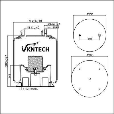 ΑΕΡΙΚΗ ΠΕΡΙΛΗΣΗ ΦΑΡΙΣΤΟΥΝ W01-358-9245 1T15M-9 Goodyear 1R12-265 1R12-446 Αντικατάσταση από VKNTECH 1K9245