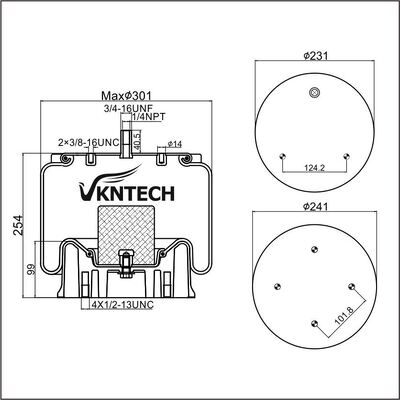 ΑΕΡΙΚΗ ΠΡΟΣΥΡΙΚΗ HENDRICKSON S-21208 CONTITECH 9 10-13.5 S 881 ΦΑΡΕΣΤΟΥΝ W01-358-9579 W01-455-7666 W01-358-8800 1T15VP-4 Αντικατάσταση από την VKNTECH 1K9579